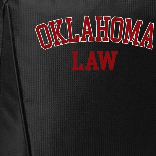 Oklahoma Law Oklahoma Bar Graduate Gift Lawyer City Backpack