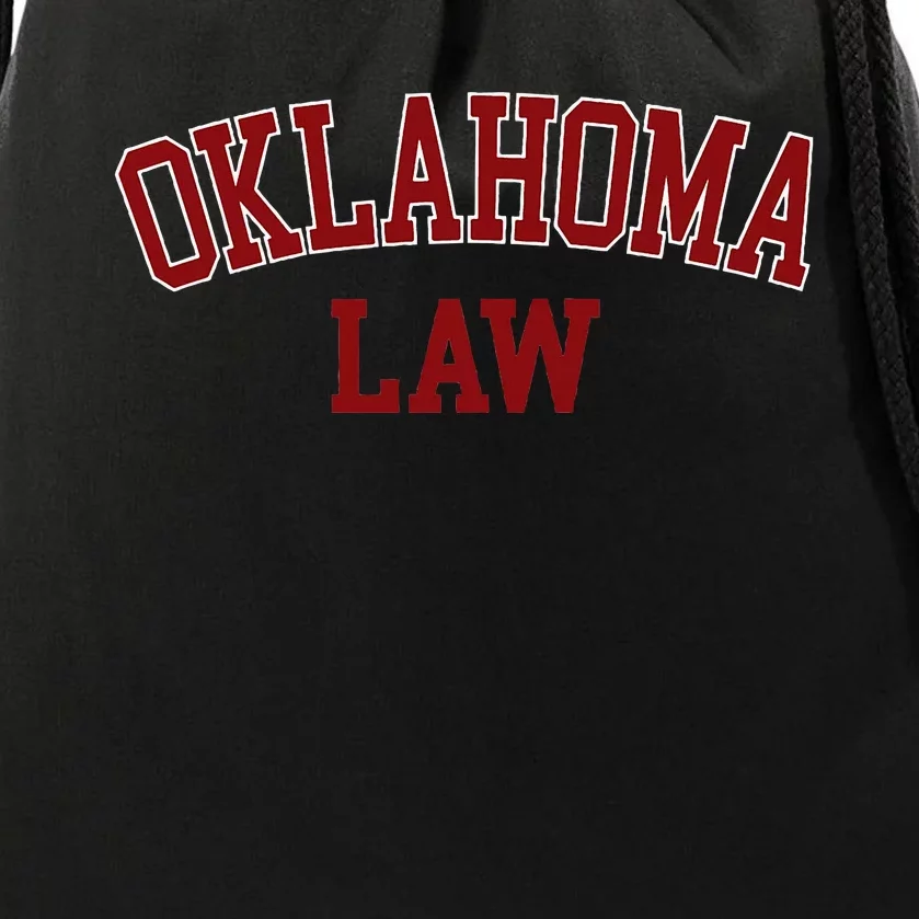 Oklahoma Law Oklahoma Bar Graduate Gift Lawyer Drawstring Bag