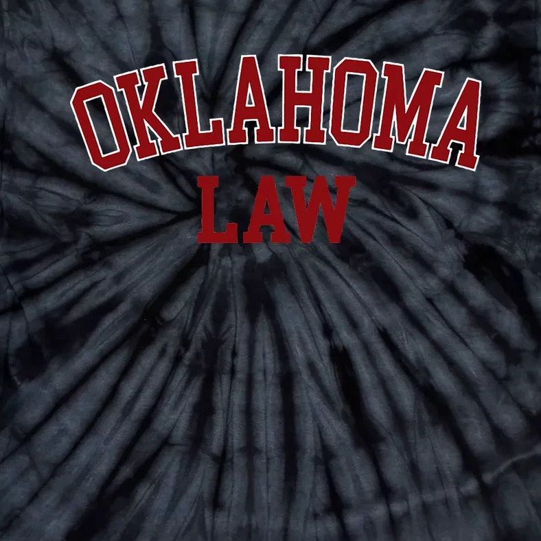 Oklahoma Law Oklahoma Bar Graduate Gift Lawyer Tie-Dye T-Shirt