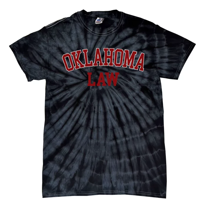 Oklahoma Law Oklahoma Bar Graduate Gift Lawyer Tie-Dye T-Shirt