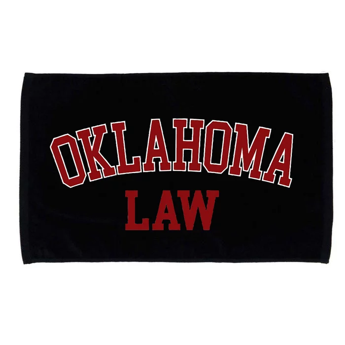 Oklahoma Law Oklahoma Bar Graduate Gift Lawyer Microfiber Hand Towel