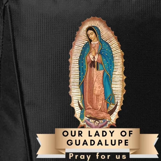 Our Lady Of Guadalupe Mary Catholic Religious Gift City Backpack