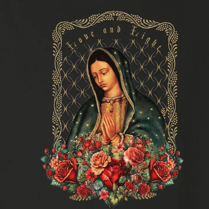 Our Lady Of Guadalupe Virgin Mary Catholic Saint Toddler Long Sleeve Shirt