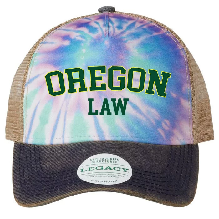 Oregon Law Oregon Bar Graduate Gift Lawyer College Legacy Tie Dye Trucker Hat