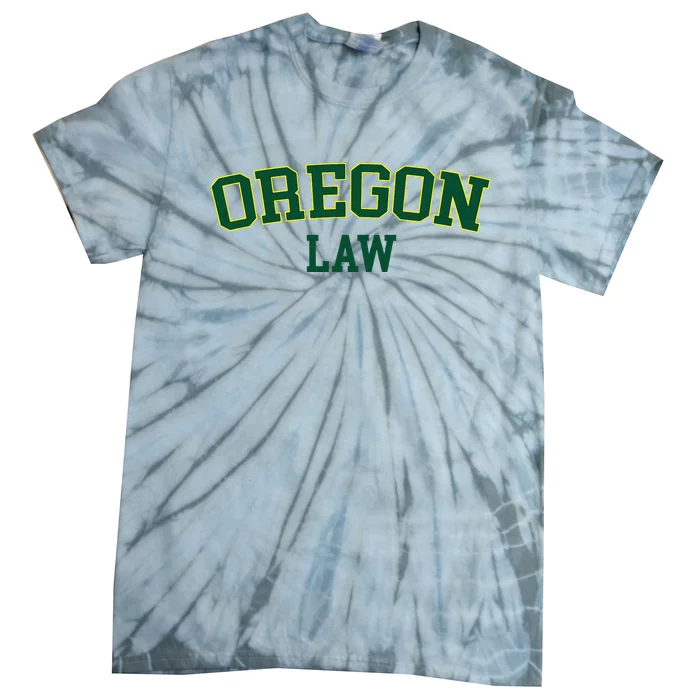 Oregon Law Oregon Bar Graduate Gift Lawyer College Tie-Dye T-Shirt