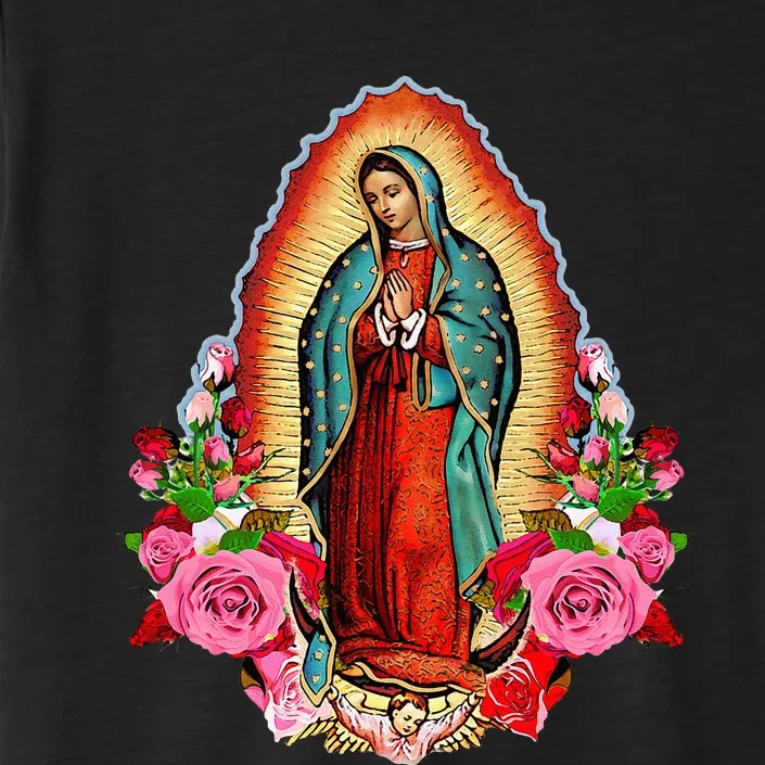 Our Lady Of Guadalupe Saint Virgin Mary ChromaSoft Performance T-Shirt