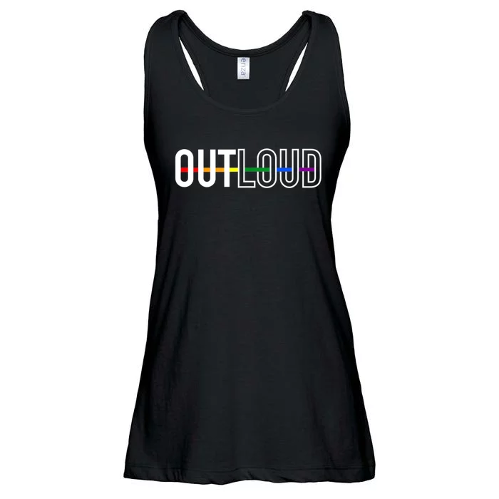 Out Loud Ladies Essential Flowy Tank