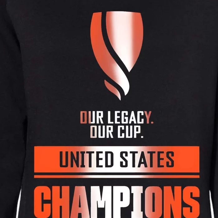 Our Legacy Our Cup United States Champions Womens California Wash Sweatshirt