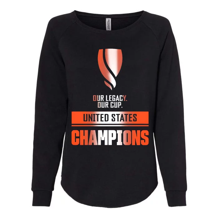 Our Legacy Our Cup United States Champions Womens California Wash Sweatshirt