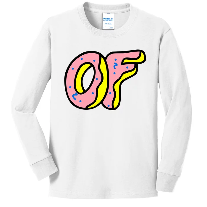 Of Logo Odd Future Kids Long Sleeve Shirt