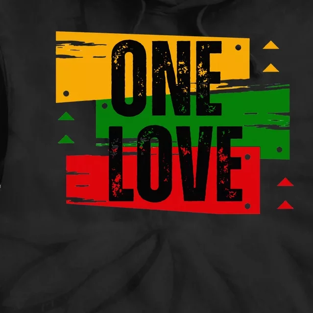 One Love Tie Dye Hoodie