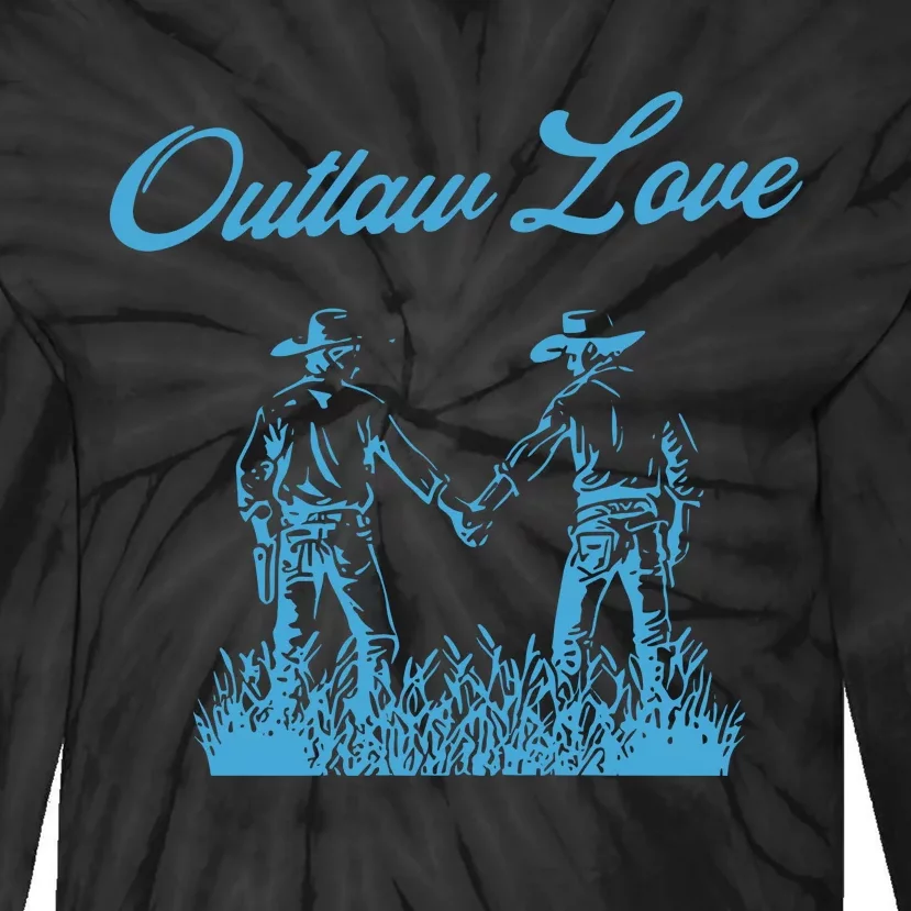 Outlaw Love Tie-Dye Long Sleeve Shirt