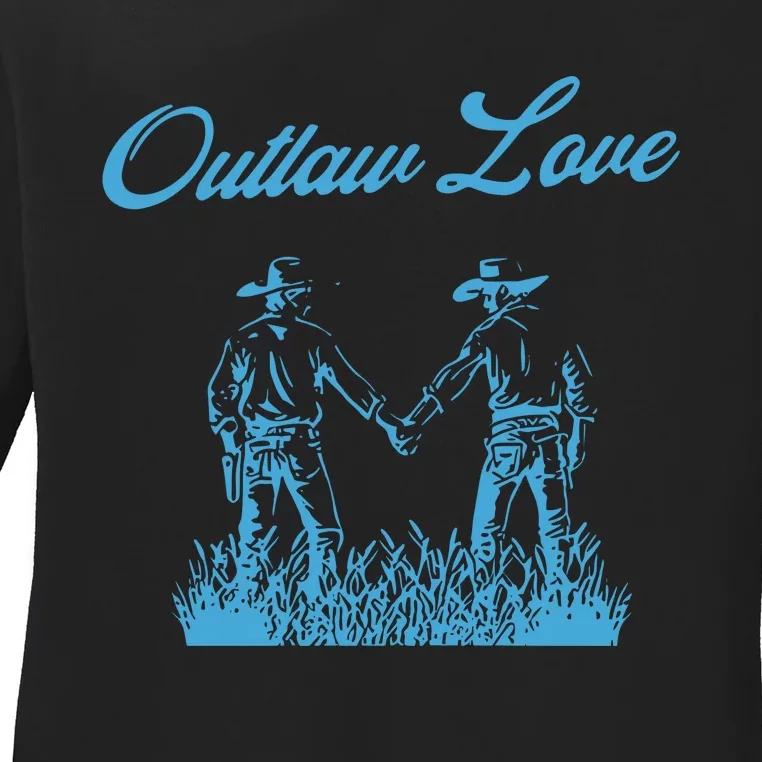 Outlaw Love Ladies Long Sleeve Shirt