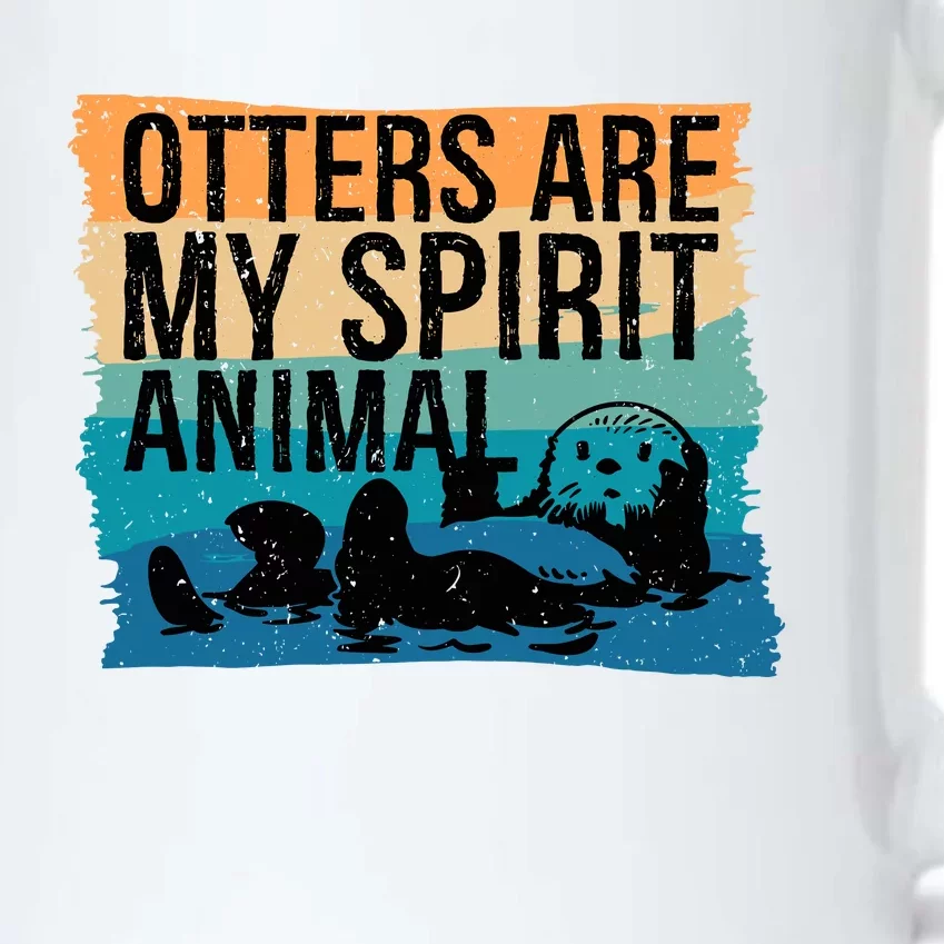 Otter Lover Otter Spirit Animal Funny Otter Otter Black Color Changing Mug