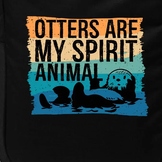 Otter Lover Otter Spirit Animal Funny Otter Otter Impact Tech Backpack