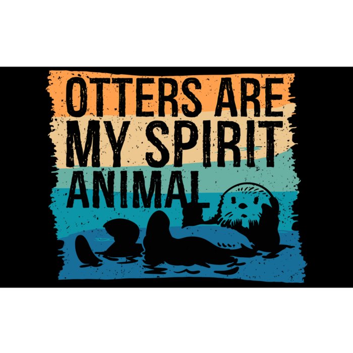 Otter Lover Otter Spirit Animal Funny Otter Otter Bumper Sticker