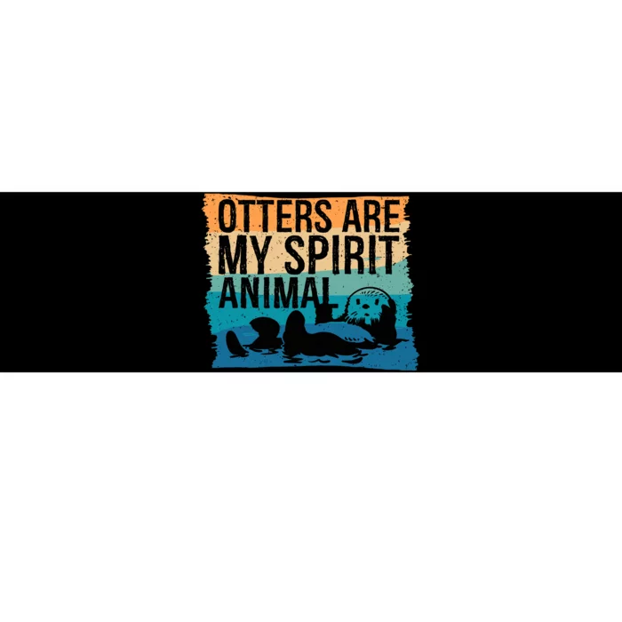 Otter Lover Otter Spirit Animal Funny Otter Otter Bumper Sticker