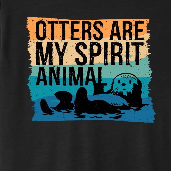 Otter Lover Otter Spirit Animal Funny Otter Otter ChromaSoft Performance T-Shirt