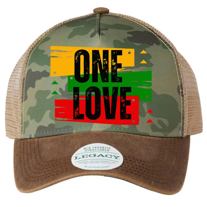 One Love Legacy Tie Dye Trucker Hat