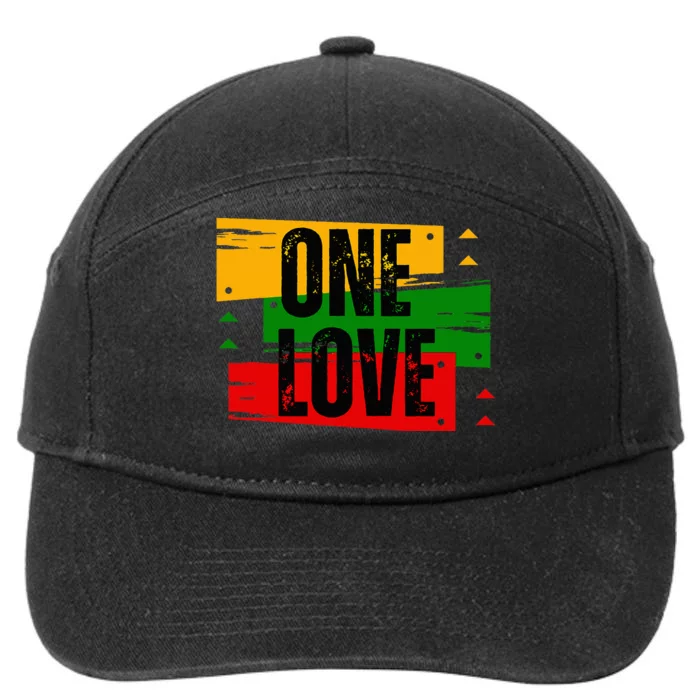 One Love 7-Panel Snapback Hat