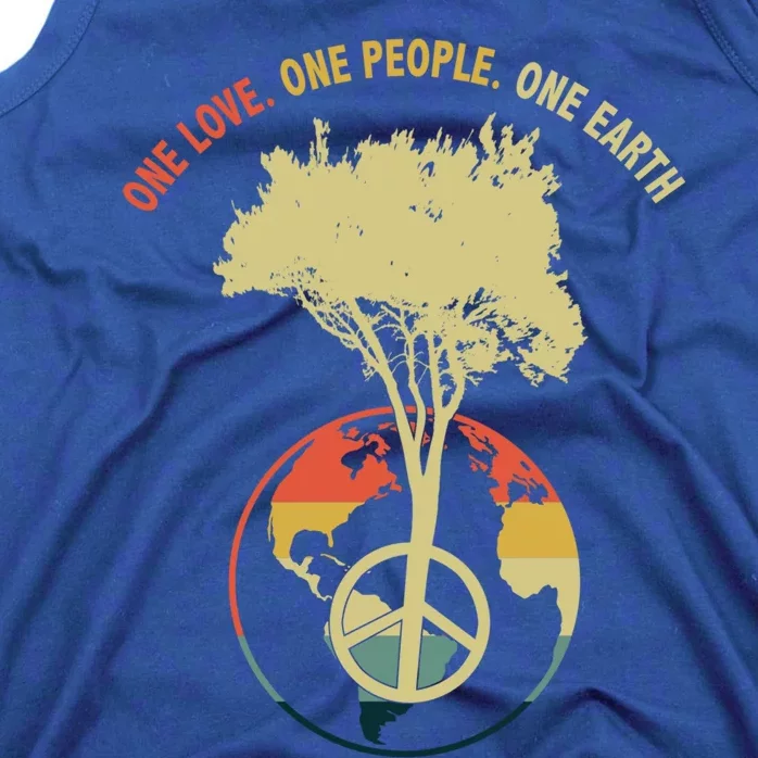 One Love One People One Earth Save Earth Happy Earth Day Gift Tank Top