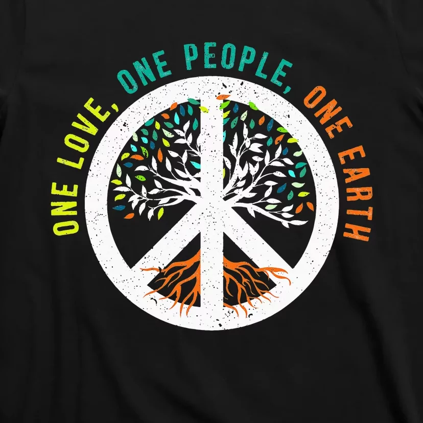 One Love One People One Earth International Day Of Peace T-Shirt