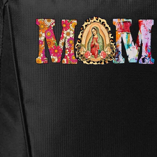 Our Lady of Guadalupe Saint Virgin Mary Mexican Mom Madre City Backpack