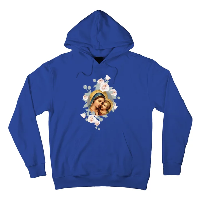 Our Lady Of Good Remedy Blessed Mother Mary Art Catholic Cute Gift Hoodie