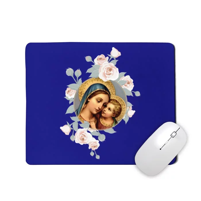 Our Lady Of Good Remedy Blessed Mother Mary Art Catholic Cute Gift Mousepad