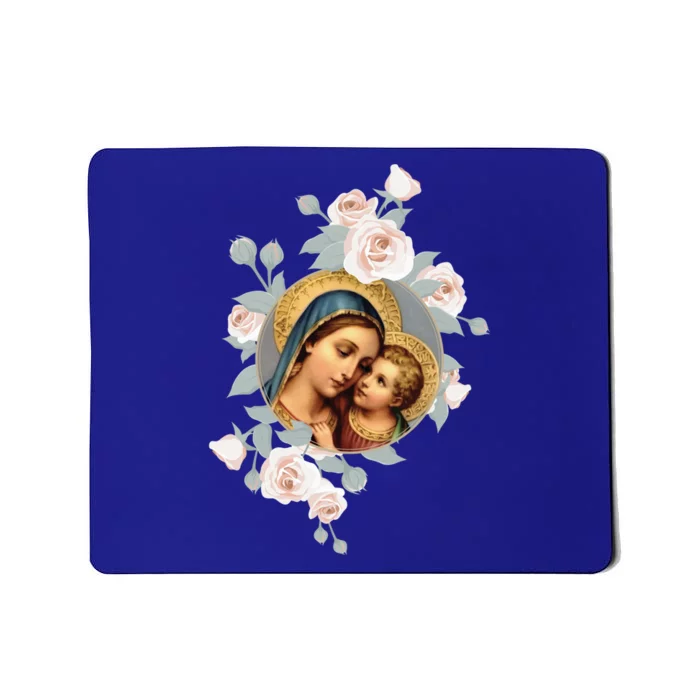 Our Lady Of Good Remedy Blessed Mother Mary Art Catholic Cute Gift Mousepad