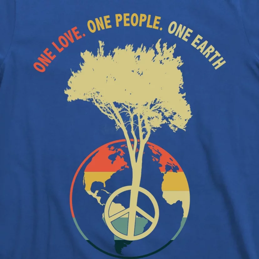 One Love One People One Earth Save Earth Happy Earth Day Gift T-Shirt