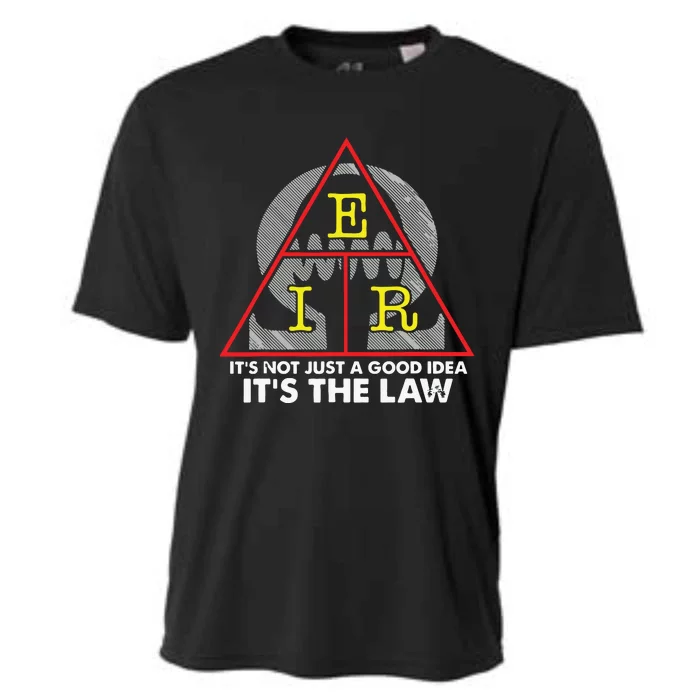 Ohms Law Ohms Law Triangle Electrical Engineer T Cooling Performance Crew T-Shirt