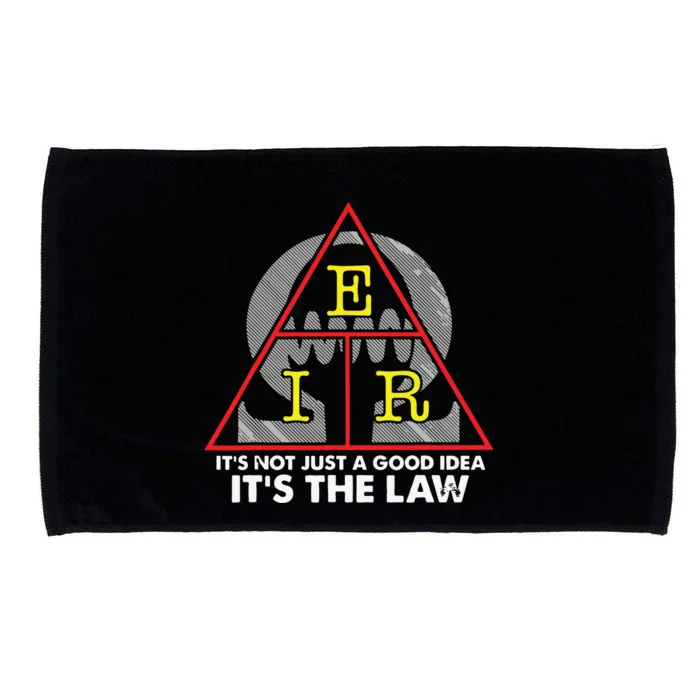 Ohms Law Ohms Law Triangle Electrical Engineer T Microfiber Hand Towel