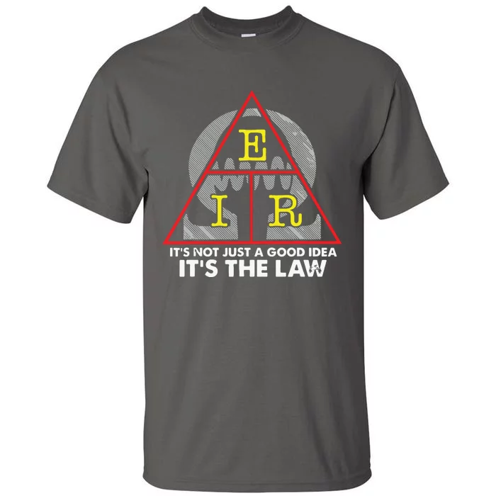 Ohms Law Ohms Law Triangle Electrical Engineer T Tall T-Shirt