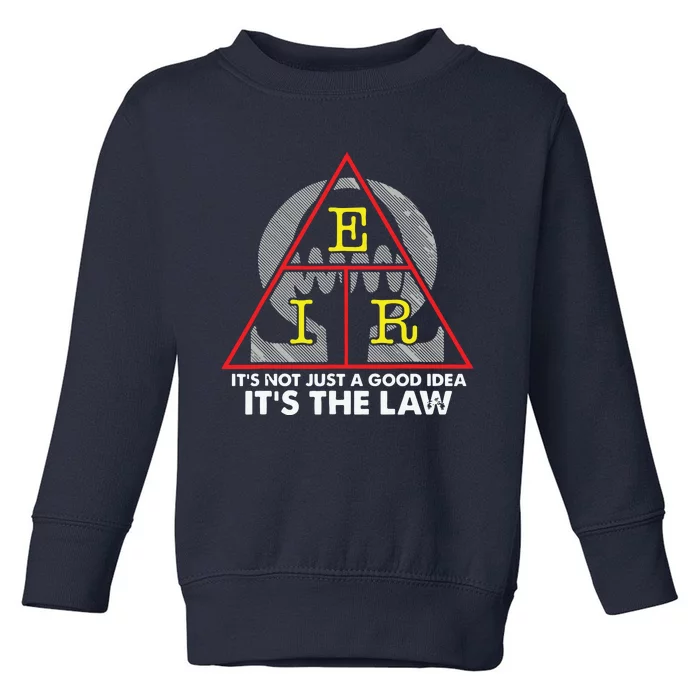 Ohms Law Ohms Law Triangle Electrical Engineer T Toddler Sweatshirt