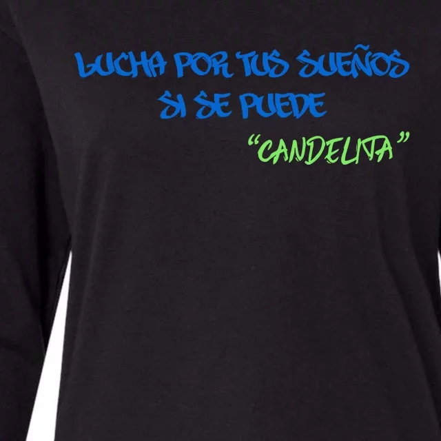 Omg Lucha Por Tus SueñOs Si Se Puede Womens Cotton Relaxed Long Sleeve T-Shirt