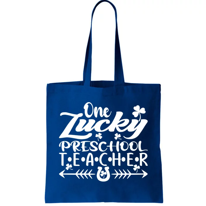 One Lucky Preschool Teacher St Patrick's Day Great Gift Tote Bag