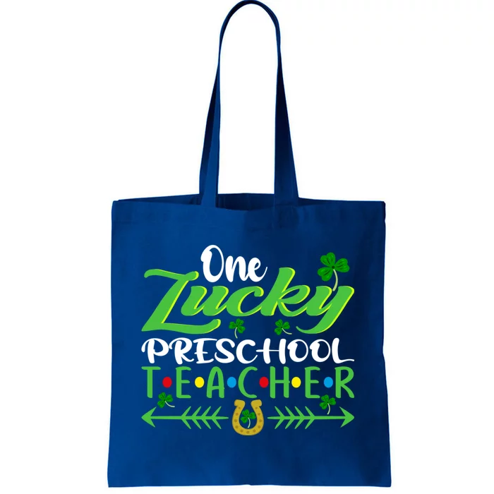 One Lucky Preschool Teacher St Patrick's Day For Teacher Gift Tote Bag