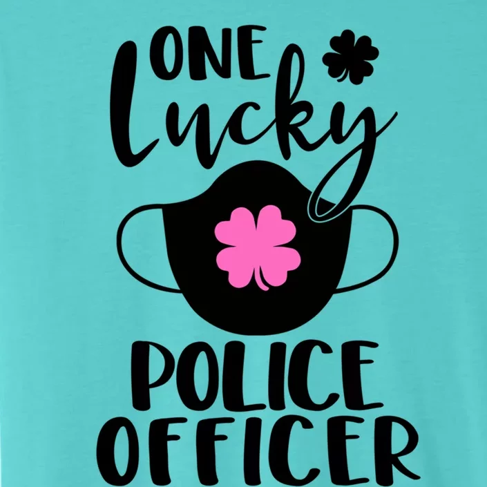 One Lucky Police Officer St Patrick's Day Cop Gift ChromaSoft Performance T-Shirt