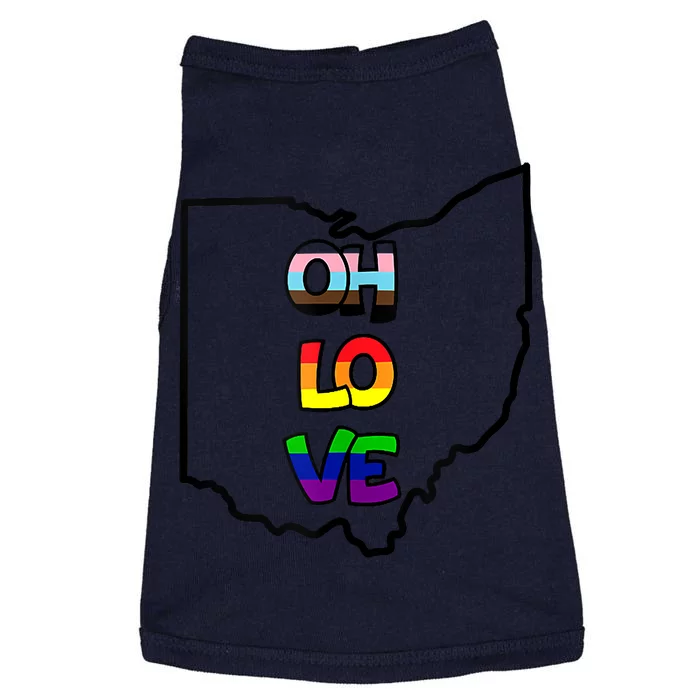 OHIO Love Pride Gift Tank Top Doggie Tank