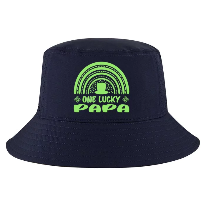 One Lucky Papa Cool Gift St Patrick's Day Funny For Daddy Gift Cool Comfort Performance Bucket Hat