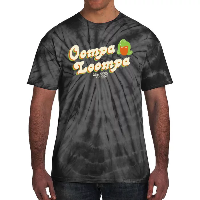 Oompa Loompa Retro Tie-Dye T-Shirt