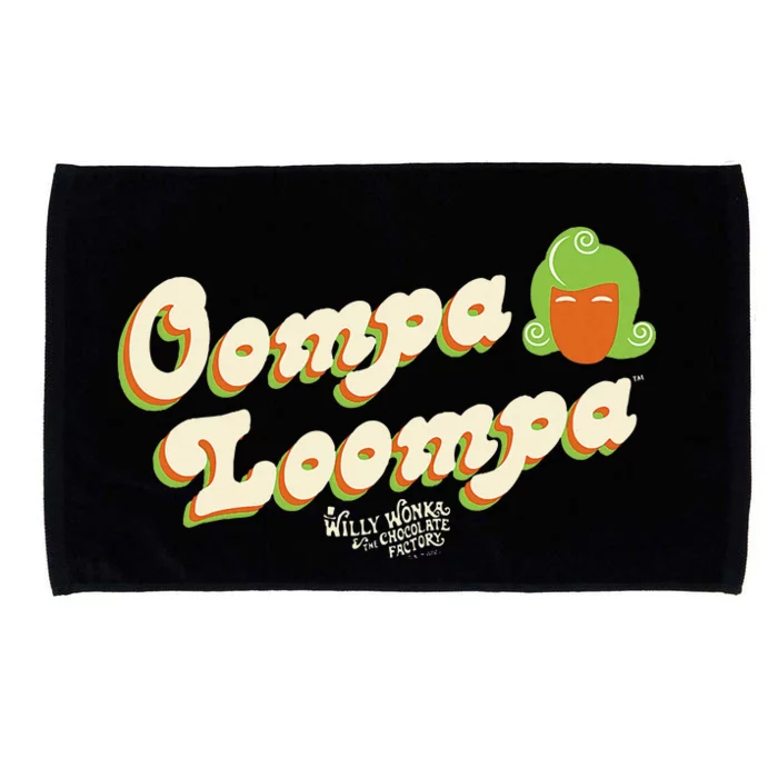 Oompa Loompa Retro Microfiber Hand Towel