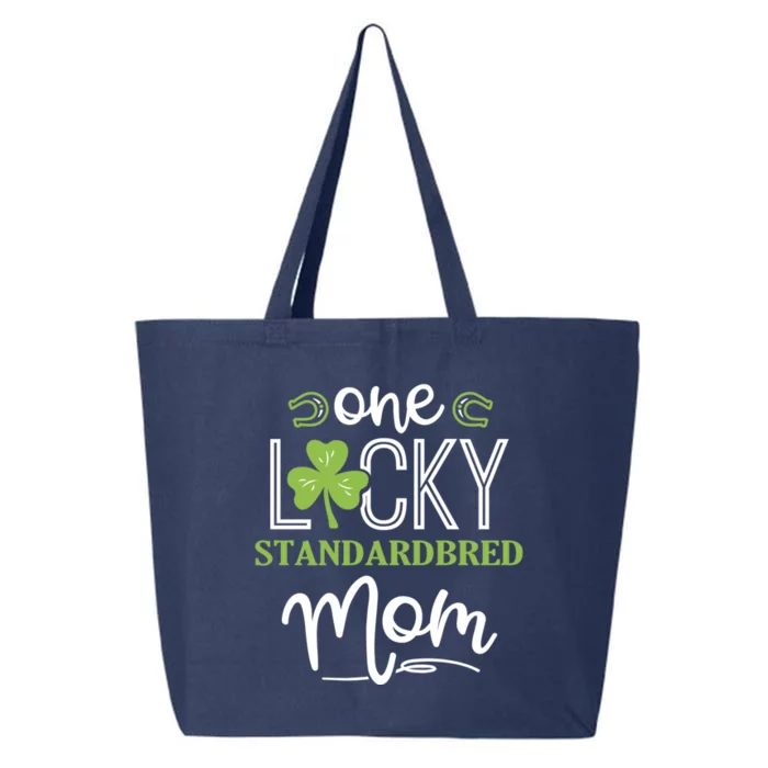 One Lucky Standardbred Horse Mom Irish Horseback Riding Cool Gift 25L Jumbo Tote