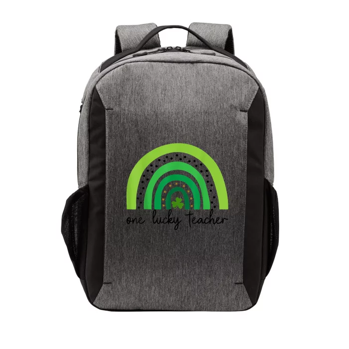 One Lucky Shamrock Teacher St Patrick’s Day Appreciation Vector Backpack