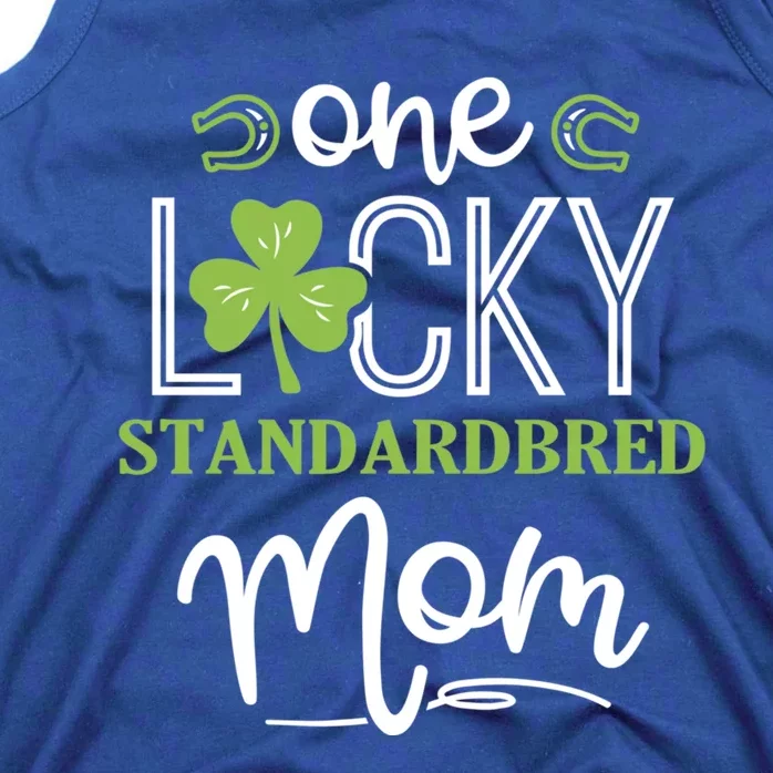 One Lucky Standardbred Horse Mom Irish Horseback Riding Gift Tank Top