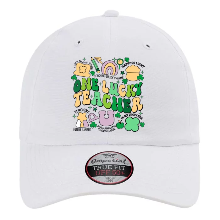 One Lucky Teacher St Patricks Day Irish Teacher Lucky Era The Original Performance Cap