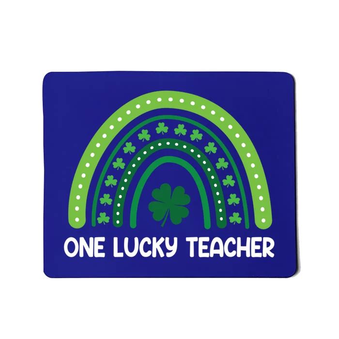 One Lucky Teacher Rainbow St Patrick’s Day Appreciation Meaningful Gift Mousepad