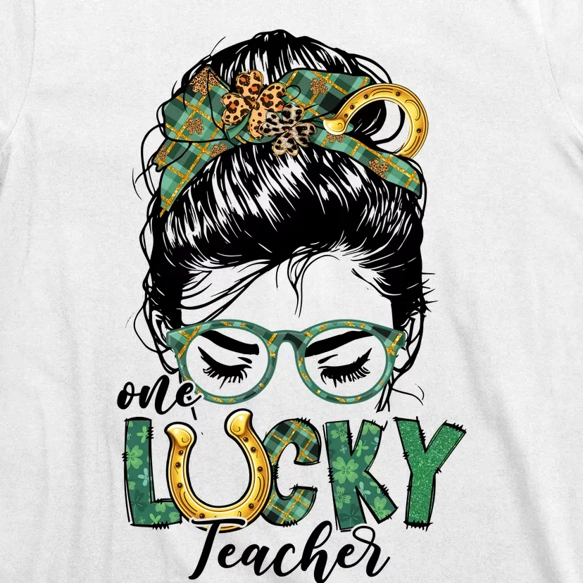 One Lucky Teacher St Patrick's Day T-Shirt