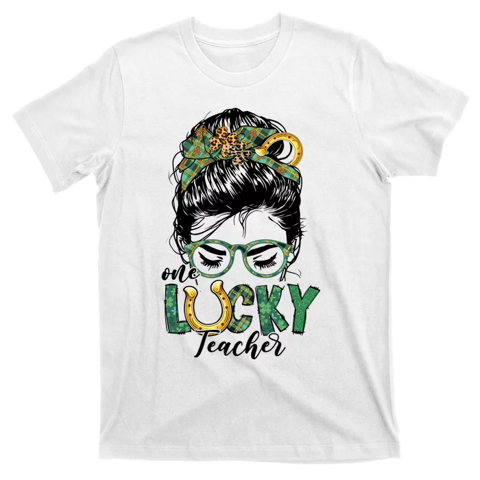 One Lucky Teacher St Patrick's Day T-Shirt